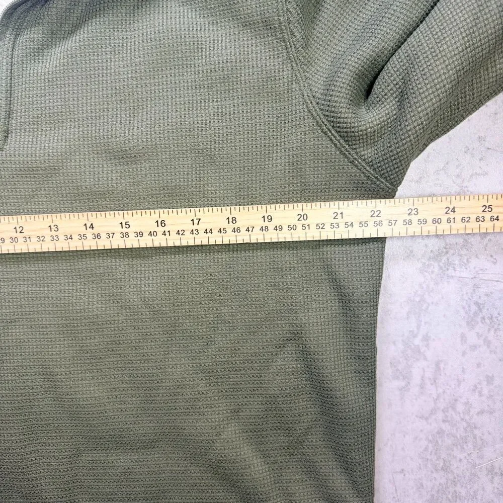 B.C. Clothing Heritage Green Sherpa Quarter Zip M